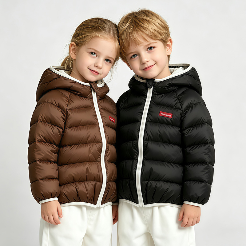 Baby Clothing Zipper - เสื้อโค้ทเด็กมีฮู้ด แจ็คเก็ตเด็กชายหญิง เสื้อโค้ทบุผ้าฝ้าย เสื้อผ้าเด็กฤดูหนาว เสื้อผ้าบุผ้าฝ้ายสำหรับเด็ก เสื้อแจ็คเก็ตผ้าฝ้ายสำหรับเด็กทารก