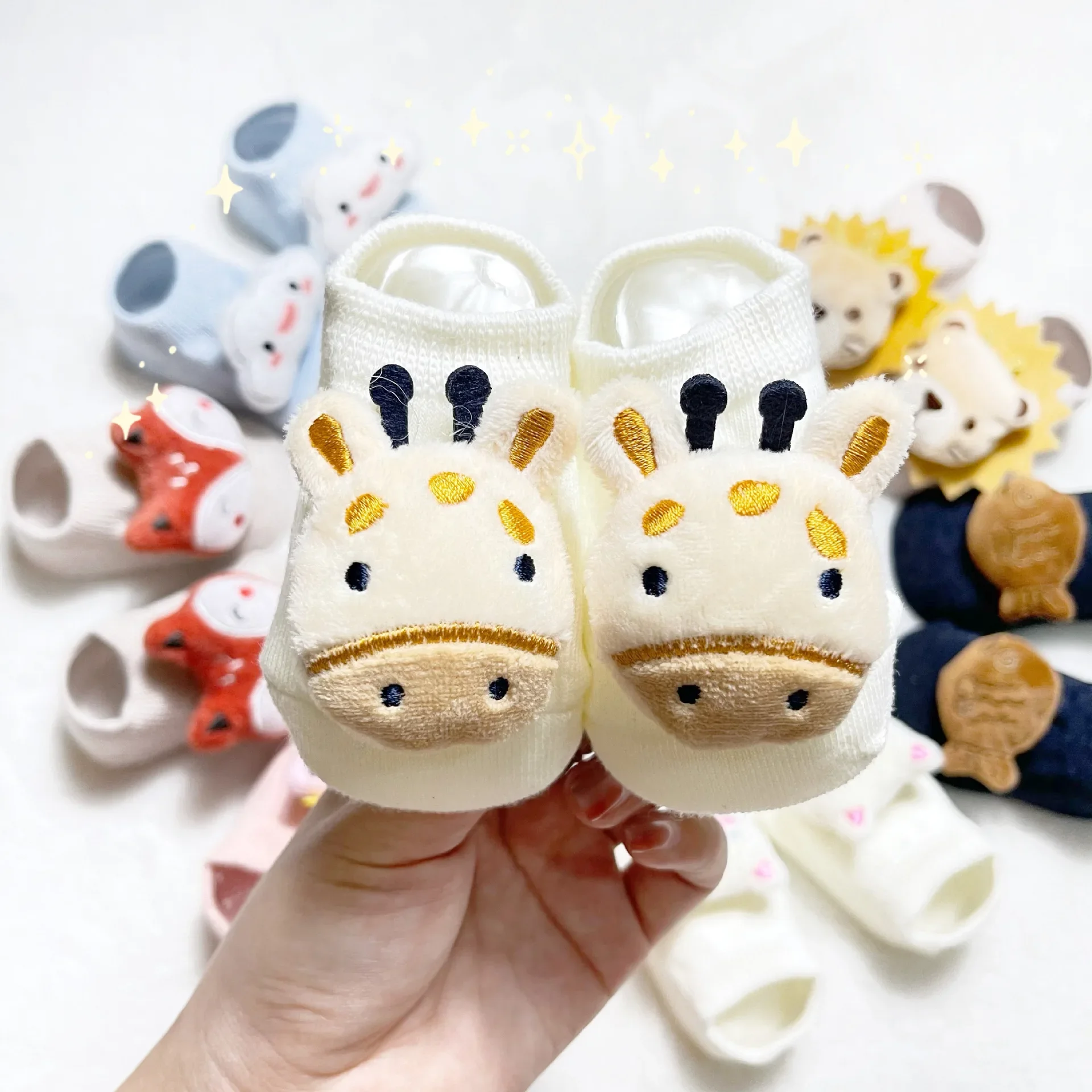 Baby Clothing Outlet - Kawaii ผ้าฝ้ายทารกเด็กวัยหัดเดินเด็กทารกเด็กหญิง Stitch เสื้อผ้าเกาหลีน่ารักการ์ตูน 3D ตุ๊กตาทารกแรกเกิดยาง