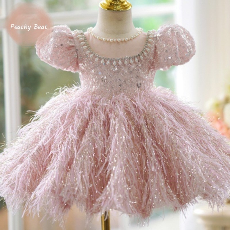 แฟชั่นเด็กสาวเจ้าหญิงSequins F - Baby Clothing Dresser บทวิจารณ์และราคา