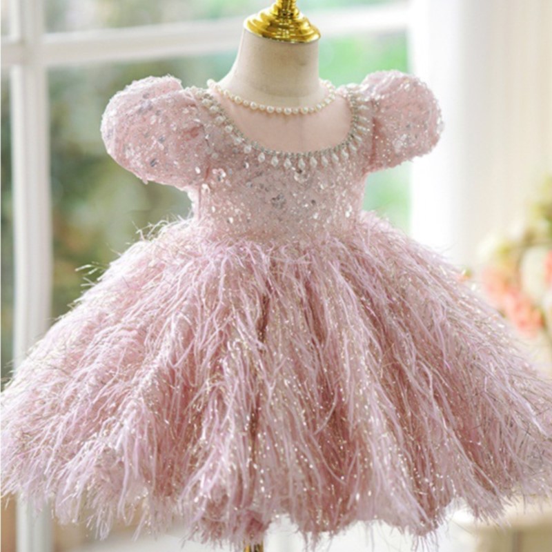 แฟชั่นเด็กสาวเจ้าหญิงSequins F - Baby Clothing Dresser บทวิจารณ์และราคา