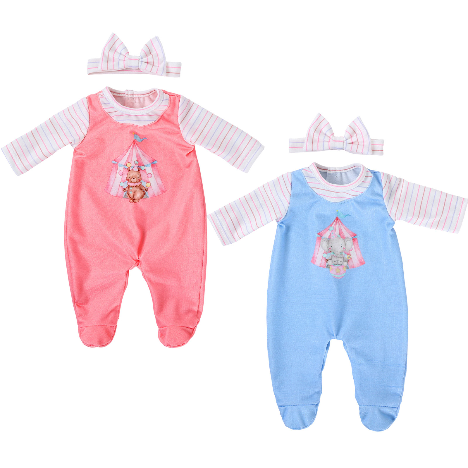 เสื้อผ้าตุ๊กตาสำหรับ 16-18 นิ้ - Baby Clothing Gift Set บทวิจารณ์และราคา
