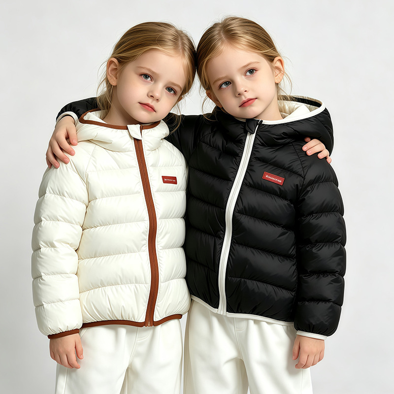 เสื้อโค้ทเด็กมีฮู้ด แจ็คเก็ตเด - Baby Clothing Zipper บทวิจารณ์และราคา