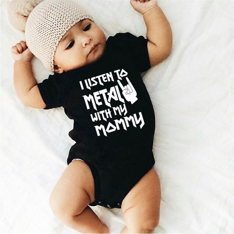 ฉันฟังโลหะกับพ่อและแม่ของฉันชุ - Baby Clothing Outlet บทวิจารณ์และราคา