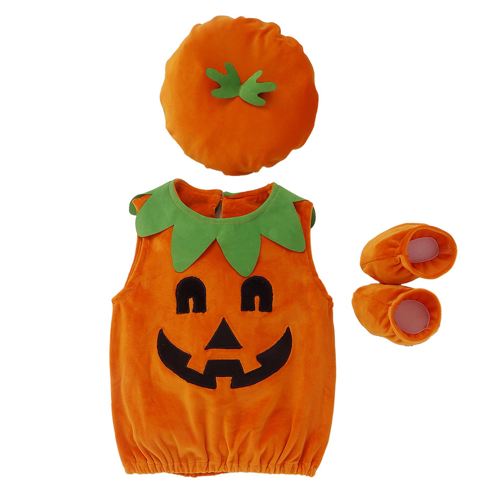 ชุดฟักทองฮาโลวีนสำหรับเด็กหมวก - Baby Clothing Gift Set บทวิจารณ์และราคา