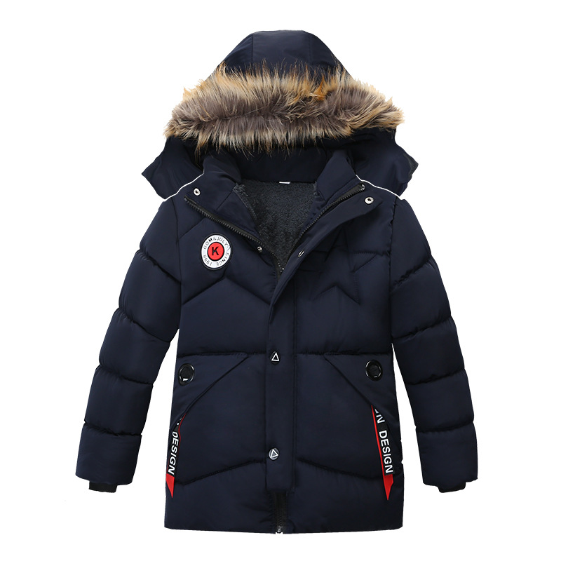 เด็กแจ็คเก็ตฤดูหนาว Boys ผ้าฝ้ - Baby Clothing Zipper บทวิจารณ์และราคา
