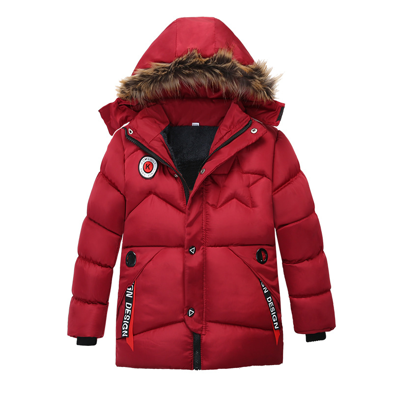 เด็กแจ็คเก็ตฤดูหนาว Boys ผ้าฝ้ - Baby Clothing Zipper บทวิจารณ์และราคา