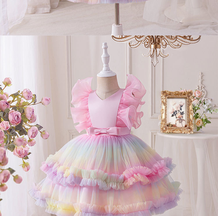 เด็กใหม่ตาข่ายชุดเจ้าหญิงสาวแฟ - Baby Clothing Dresser บทวิจารณ์และราคา