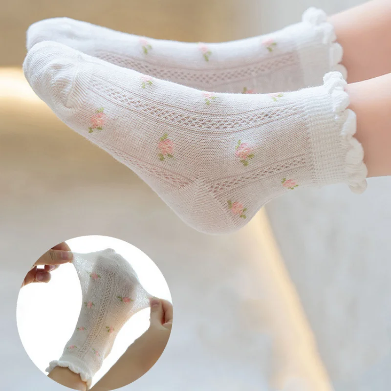 ถุงเท้าเด็ก 5 คู่/ล็อตฤดูใบไม้ - Baby Clothing Patterns Free บทวิจารณ์และราคา