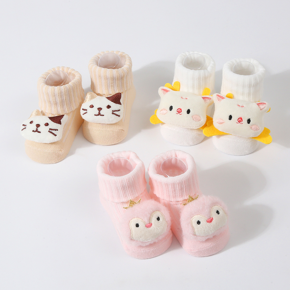 3 คู่/เซ็ตถุงเท้าเด็กทารกเด็กแ - Baby Clothing Outlet บทวิจารณ์และราคา