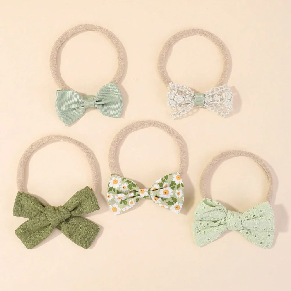 5 ชิ้น/เซ็ตเด็กแถบคาดศีรษะยืดห - Baby Clothing Gift Set บทวิจารณ์และราคา