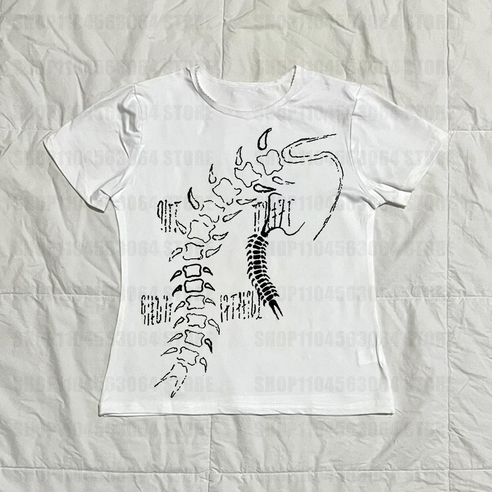 เสื้อยืด Y2k สไตล์โกธิค เสื้อย - Baby Y2K Clothing บทวิจารณ์และราคา