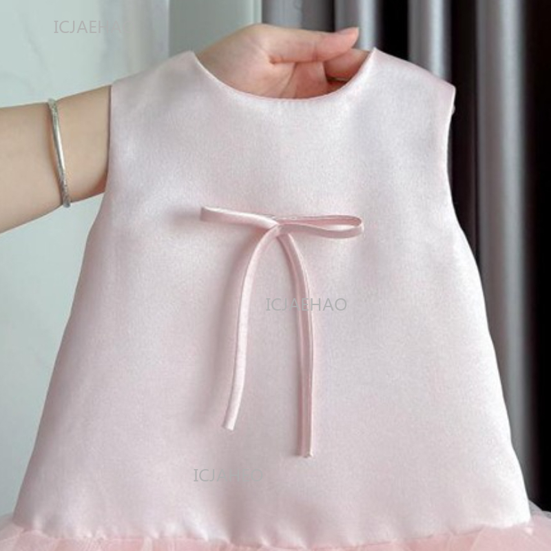 ชุดเดรสปาร์ตี้สีชมพูสำหรับเด็ก - Baby Clothing Dresser บทวิจารณ์และราคา