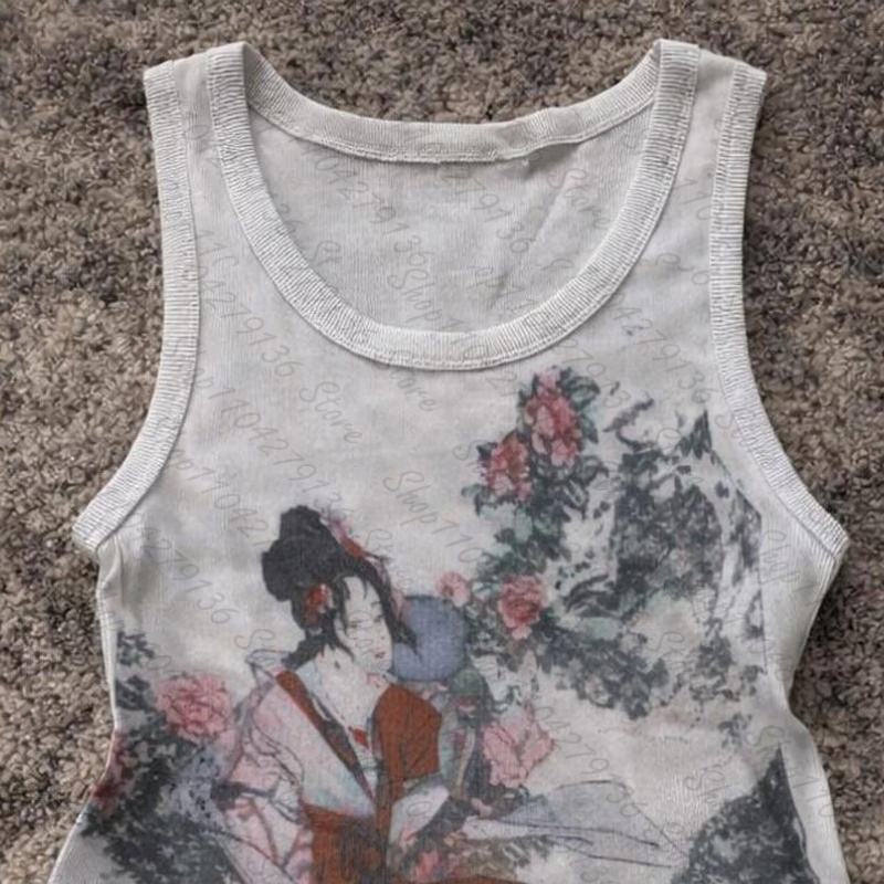 เสื้อกั๊กแฟชั่นฤดูร้อนสไตล์ Y2 - Baby Y2K Clothing บทวิจารณ์และราคา