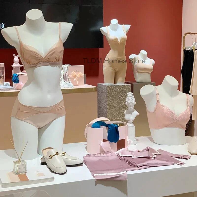 หุ่นโชว์ชุดชั้นในครึ่งตัว สำหร - Baby Clothing Stores บทวิจารณ์และราคา