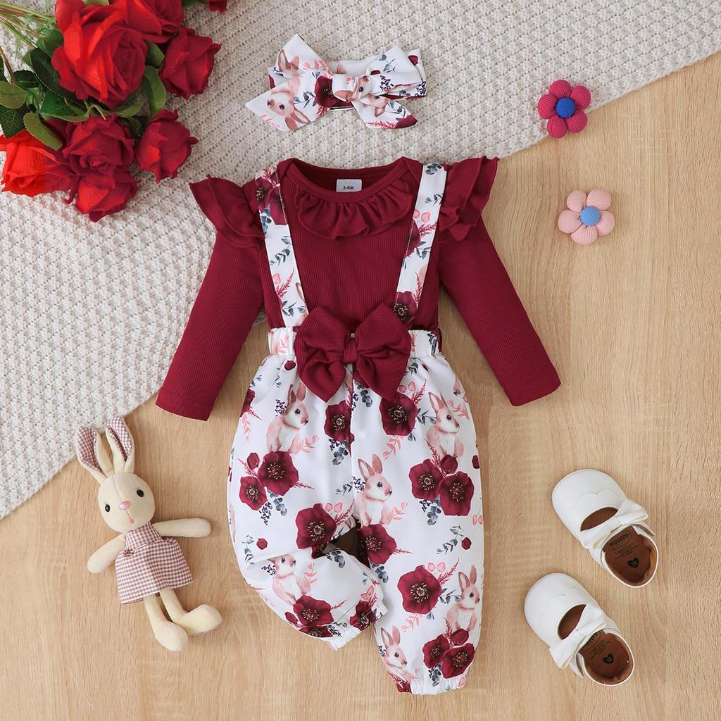 ชุดเสื้อผ้าเด็ก 3 ชิ้น สำหรับเ - Baby Xmas Clothing บทวิจารณ์และราคา